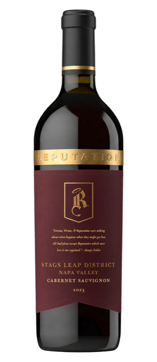 Reputation 2023 Stags Leap District Cabernet Sauvignon bottle