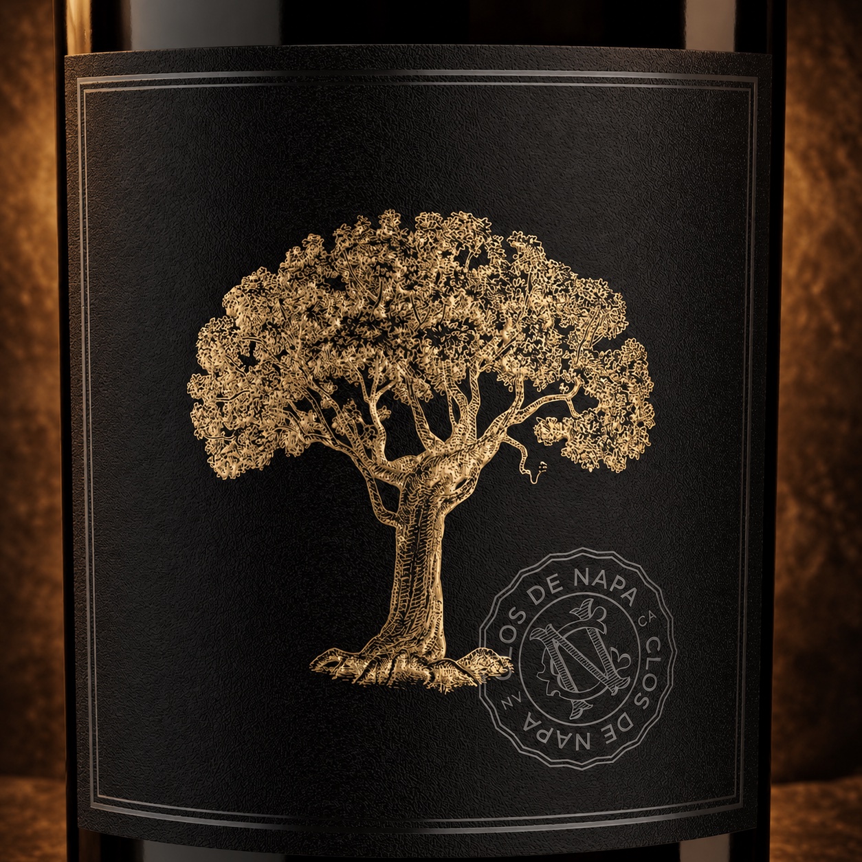 Clos de Napa wine label
